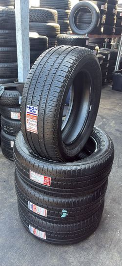 275/55/20 BRIDGESTONE DUELER (4 TIRES USED)