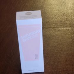 Saturday Skin Rise and Shine Gentle Cleanser 4.05oz New, never been 
used. Made in Korea. UPC 924. Weight 6oz plus shipping materials.