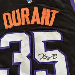 KEVIN DURANT SIGNED PHOENIX SUNS BASKETBALL NBA NIKE JERSEY - AUTOGRAPHED W/COA 625