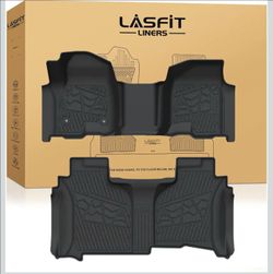 Lasfit Liners Black All-Weather Floor Mats Set
