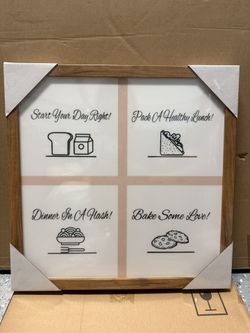 Comtraker Picture Frame Natural Wood 16x16