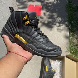 Jordan 12 Black Taxi 