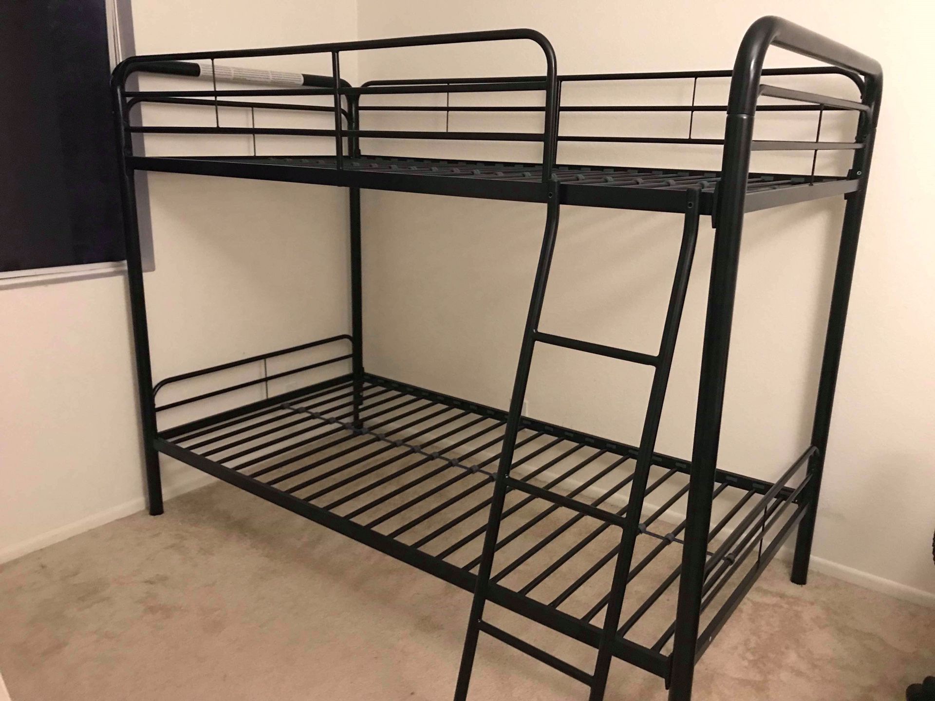 Twin bunk bed frame