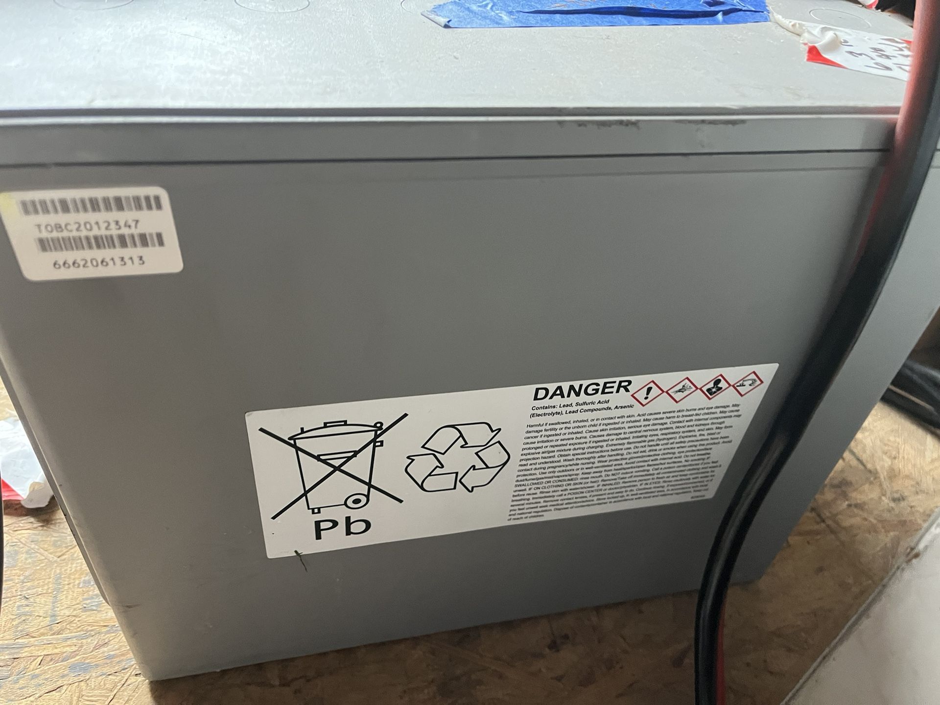 Data Safe Solar Batteries 12HX505FR 12V AGM for Sale in Chino, CA