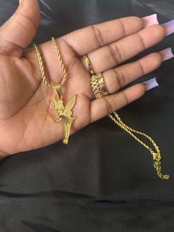 Tinkerbell necklace