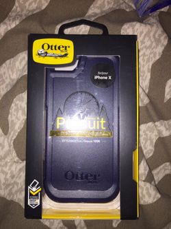 iPhone X otter box