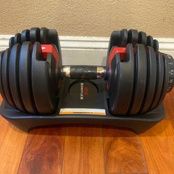 Bowflex SelectTech 552 Dumbbell, only 1 dumbbell. In New Condition