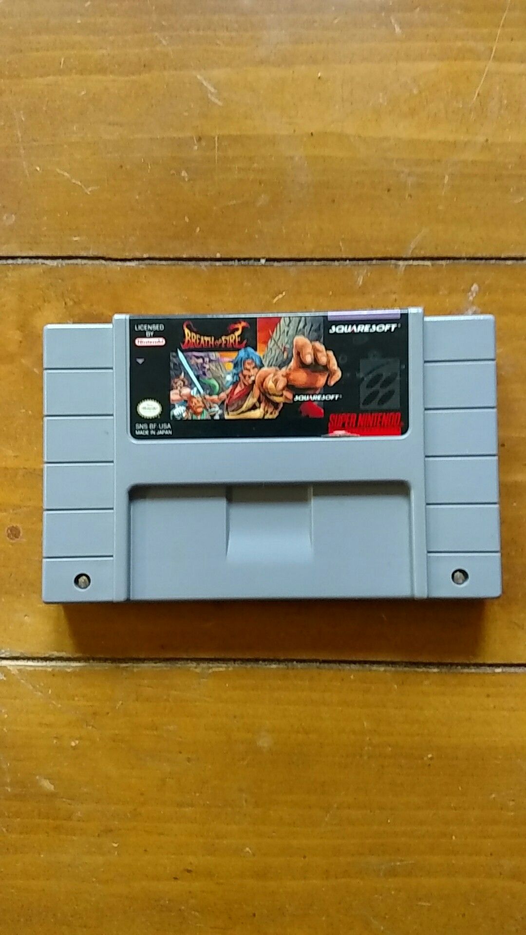 Breath of Fire Super Nintendo Entertainment System