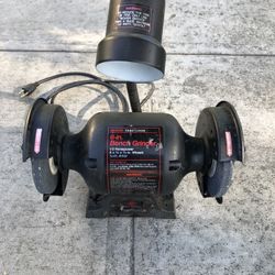 Craftsman 1/3 Hp 6” Bench Grinder 3450 RPM  $50