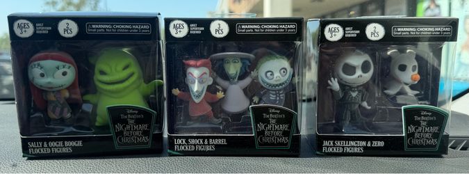The nightmare before Christmas figures