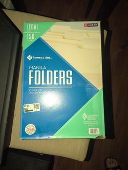 Manila Folders / Size Legal