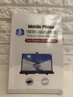 3D Mobile Phone Screen Magnifier Amplifier