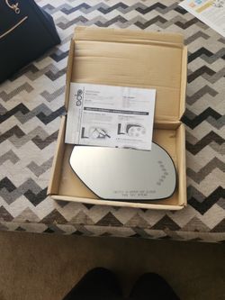 2007 Gmc Yukon Passenger Mirror Glass