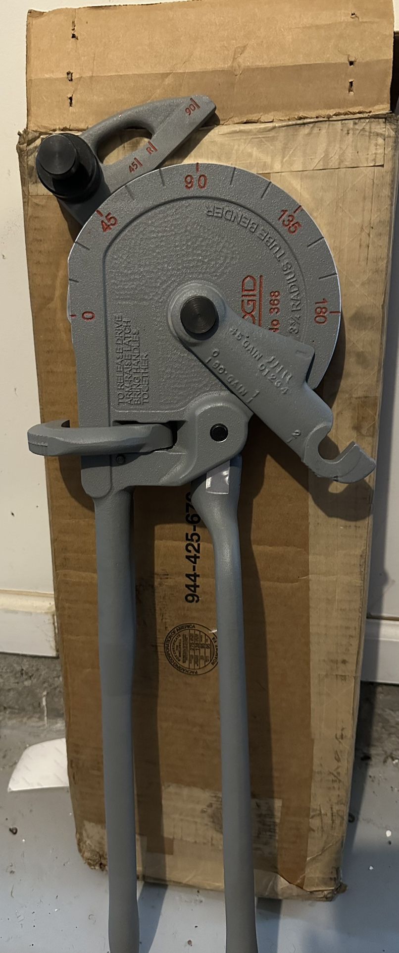 Ridgid 3/4” Tube Bender $800+ New