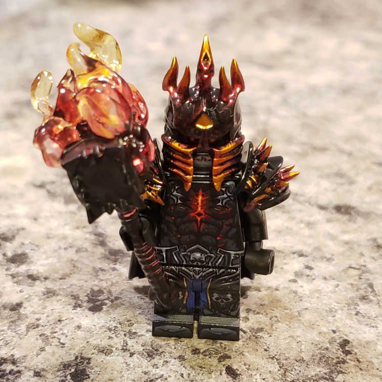 Lego Custom Bolvar Fordragon Minifigure World Of Warcraft Leyile Brick