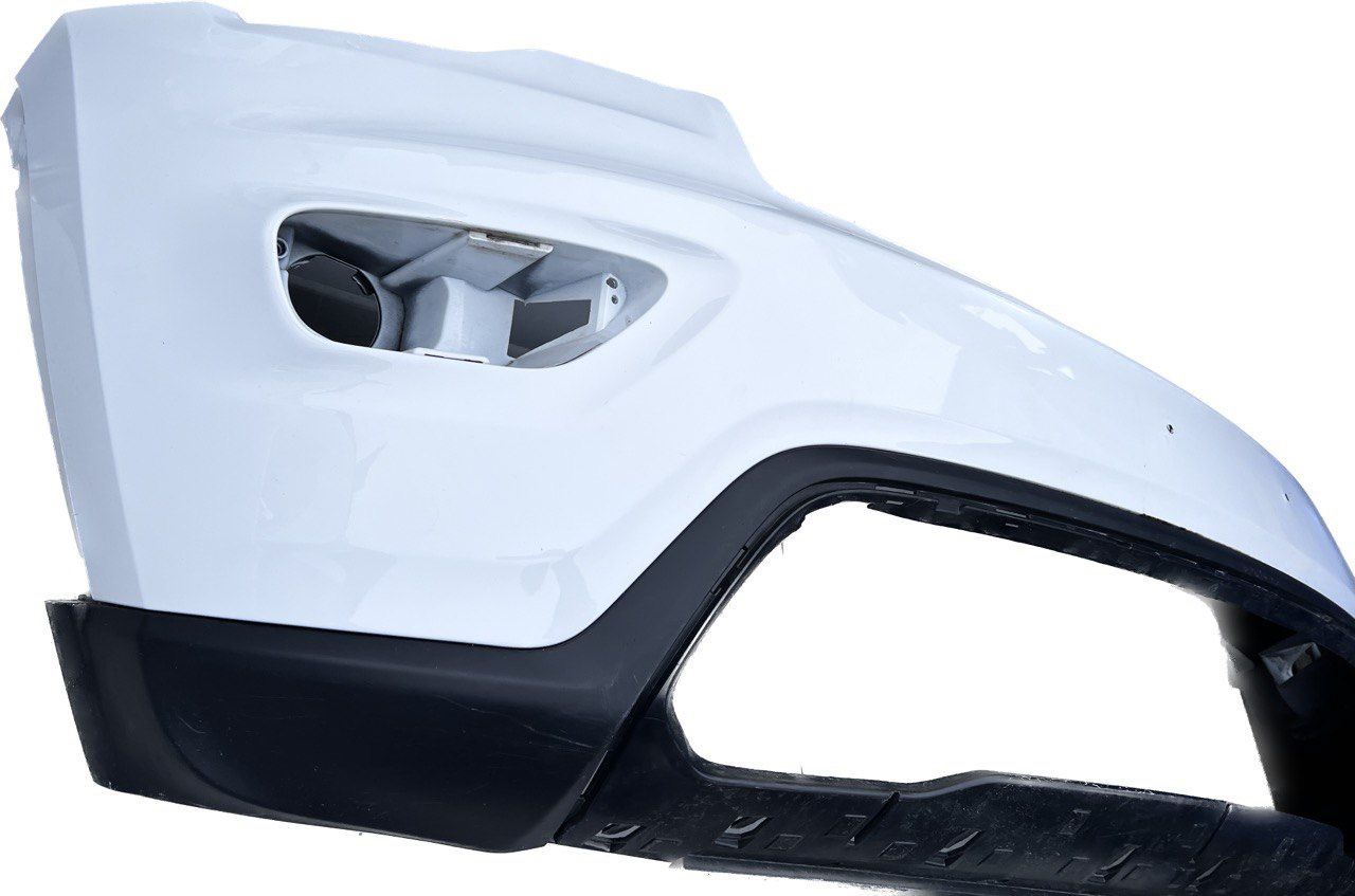 2017 2018 2019 2020 JEEP GRAND CHEROKEE FRONT BUMPER WHITE ORIGINAL + LOWER VALANCE