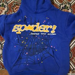 *Best Offers* Blue Sp5der Hoodie