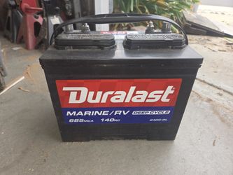 Duralast Group twenty four, deep cell marine r v battery new