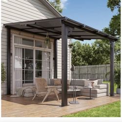 New In Box!!8x10 Wall Mounted Gazebo