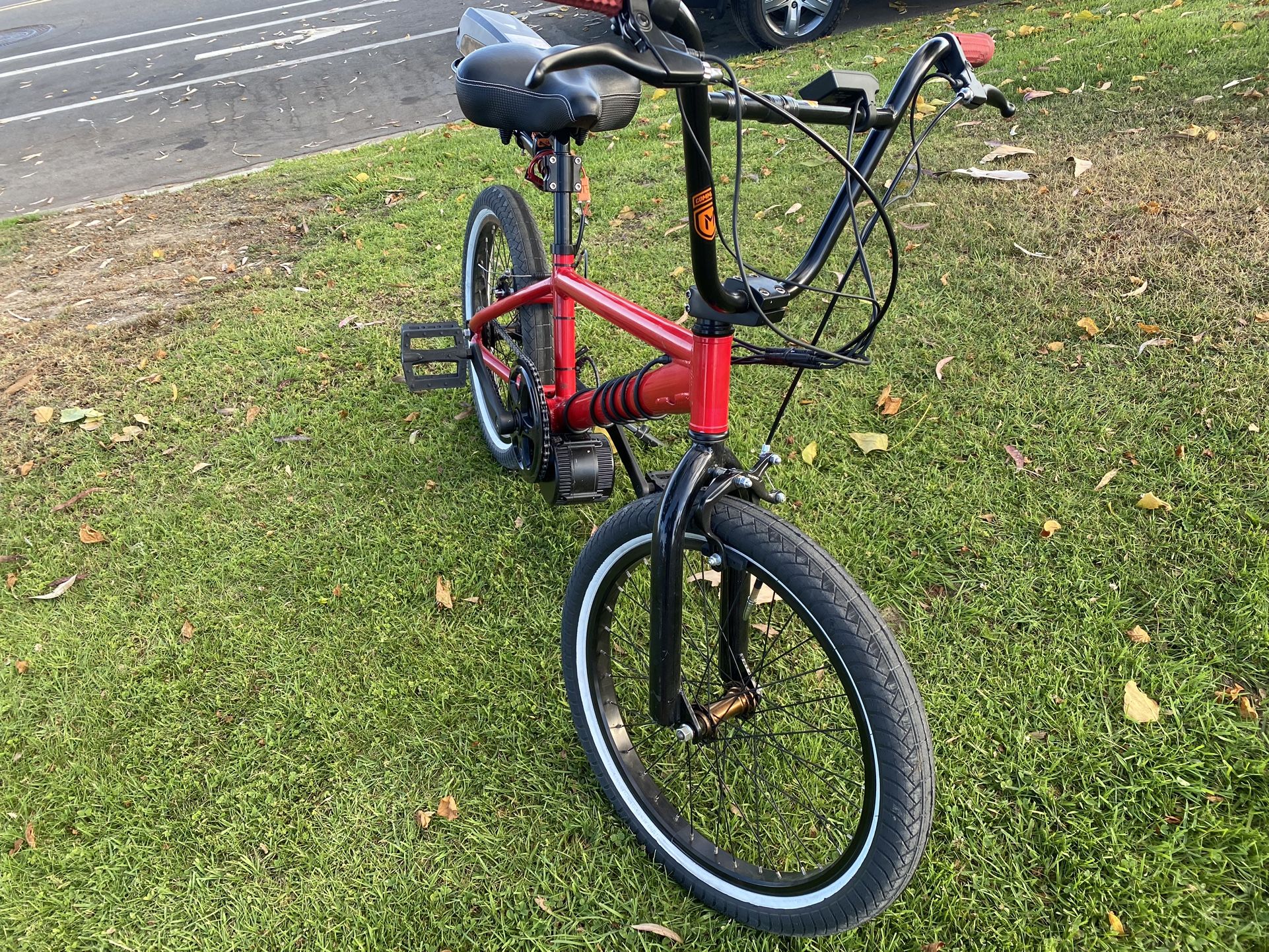 Bright Red Electric BMX Bike for Sale in San Diego, CA OfferUp