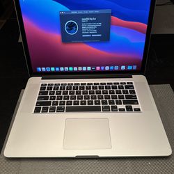 MacBook Pro 15inch 2013 I7 8gbram 256ssd 