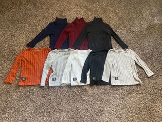 Children’s Long Sleeve Tops Size 5