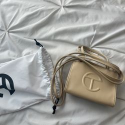 Small Beige Telfer Bag 