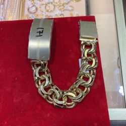 10k Gold Chino Bracelet 