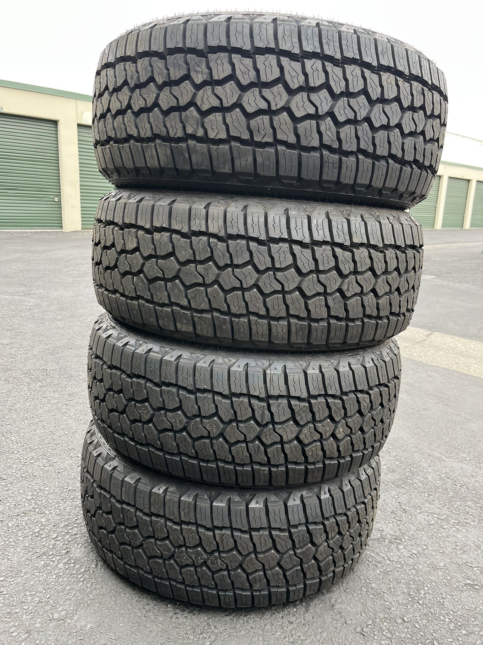 (4) 285/55R20 Patagonia A/T R