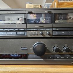 Techniques G50 integrated amp a 120 W per channel.