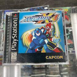 Megaman X4 Ps1 $45 Gamehogs 11am-7pm