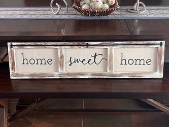 Home Sweet Home Wood Sign