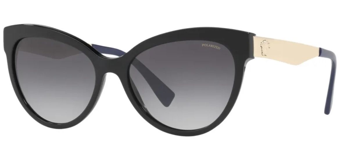 Versace Polarized Sunglasses $335 New