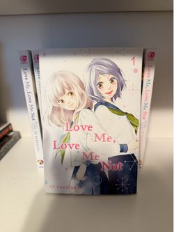 LOVE ME LOVE ME NOT MANGA SERIES COMPLETE