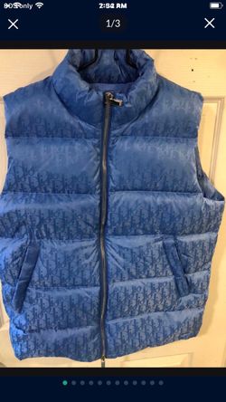 Blue Dior Vest. S,m,l,xl