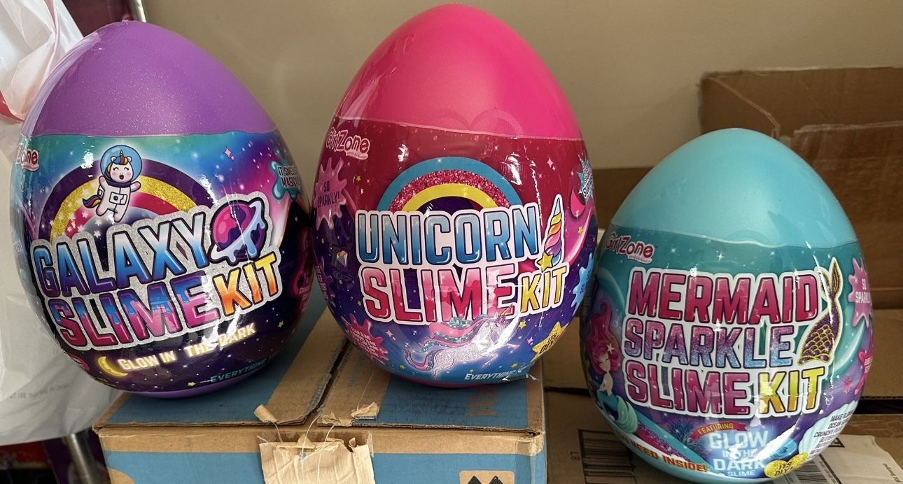 New Egg Surprise Slime Kits
