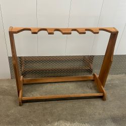 Wooden Guitar Stand 