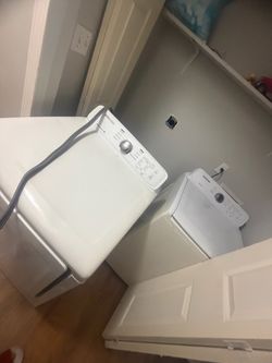 Samsung Top Load Washer and Dryer Set