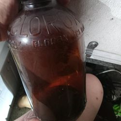 Antique Clorox Bottle