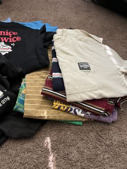 Bag of Boys Clothes Size 7-8