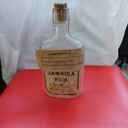 Old Jamaica Rum Bottle By A. Frazier Portsmouth N.h.