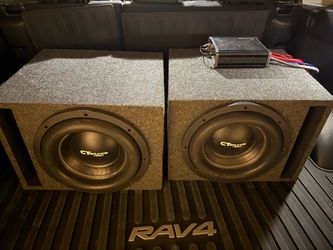 CT Sound Meso Subwoofers and Amp