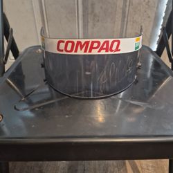 Juan Pablo Montoya Vintage Compaq Visor BMW Williams Visor Autographed 