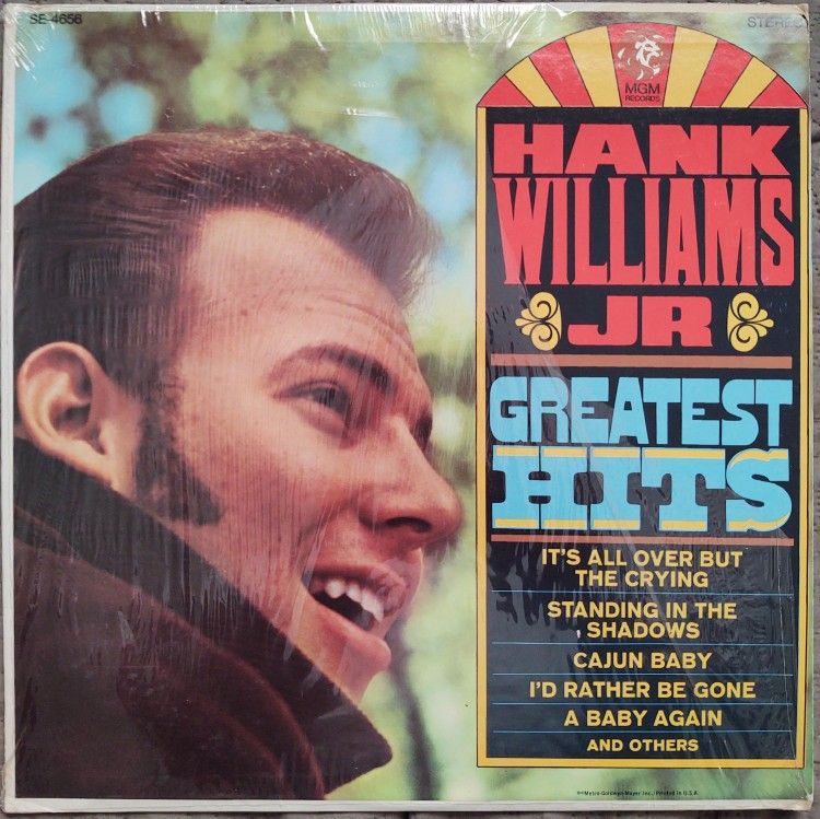Hank Williams Jr - Greatest Hits Vinyl Album