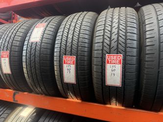 4 used tires 225/60r17 Yokohama 🤑free installation and balance ‼️👌