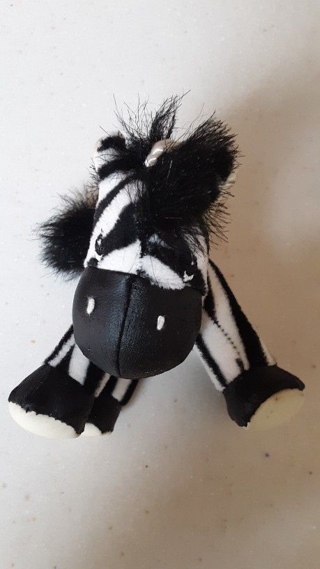 Plush Precious Moments Tender Tails Zebra