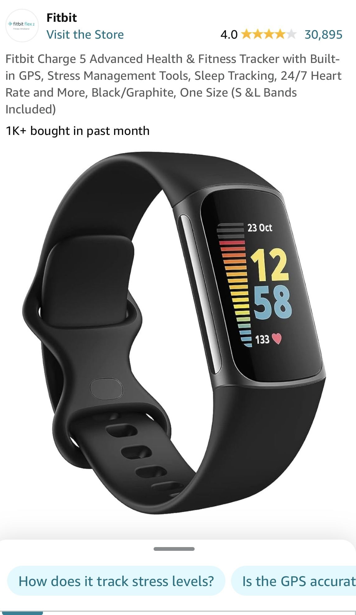 Fitbit Charge 5 ::::