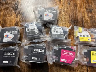 Brother LC3019XXL High-Yield Ink Cartridges - Complete Set