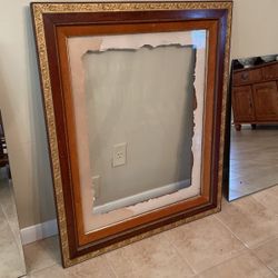 Antique picture frame.