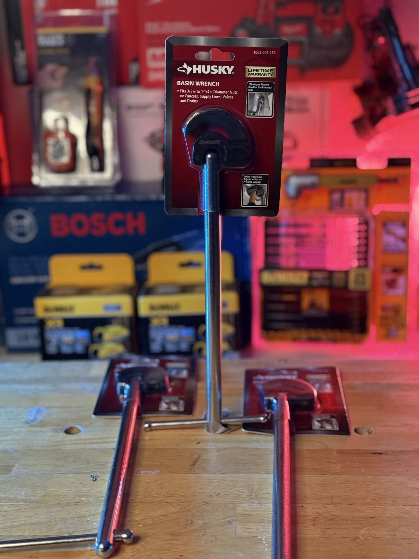 Husky Basin Wrench 1/4 - 1 - 1/4